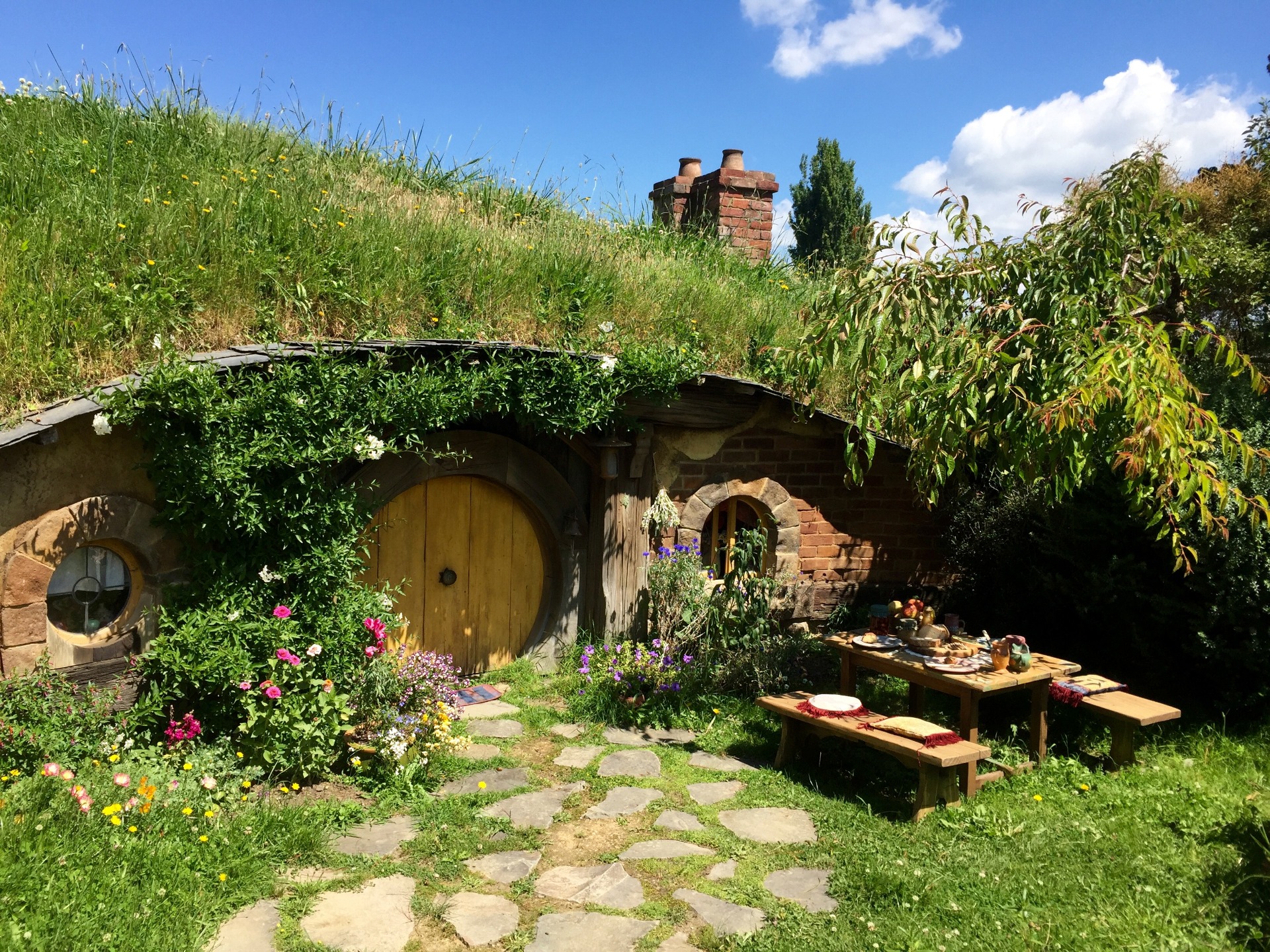 Esempio di una casa Hobbit